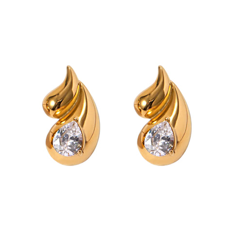 Gotitas Gold Earrings