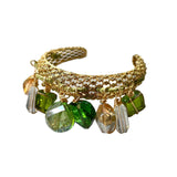 Chandelier Bangle Royal | Green