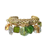 Chandelier Bangle Royal | Green